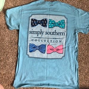 Simply southern bow tie tee